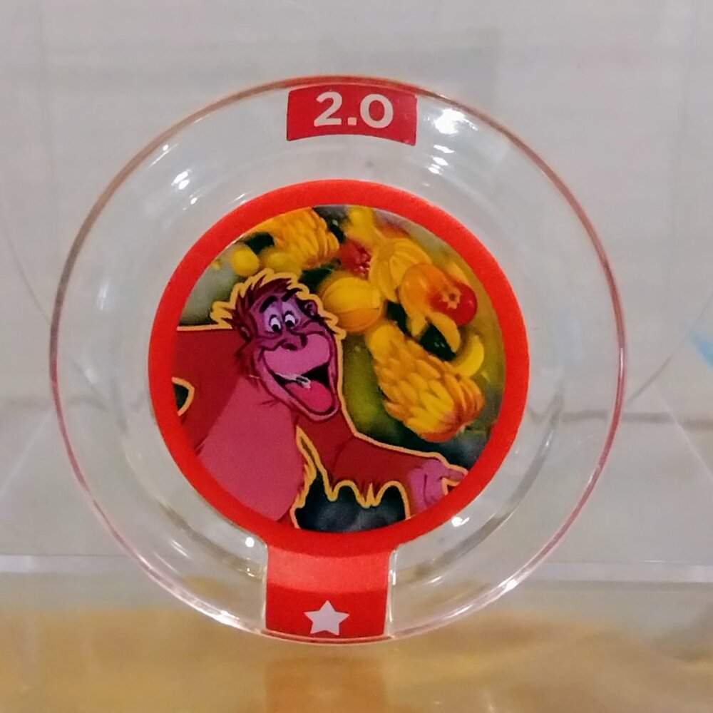 Disney Video Games & Consoles | Disney Infinity 2.0 King Louie's Monkeys Power Disc Inf-3000170 The Jungle Book | Color: Red | Size: Os