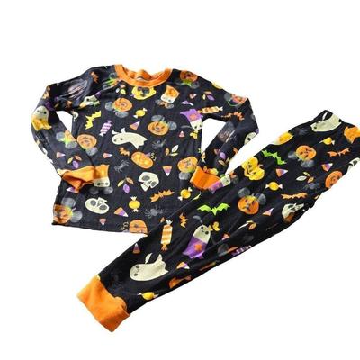 Disney Pajamas | Disney Halloween Unisex Pajamas Snug Fit 6 | Color: Black/Orange | Size: 6g