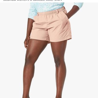 Columbia Shorts | Women's Columbia Pfg Tiki Pink/Bright Coral Water Short Backcast Shorts Medium | Color: Pink | Size: M