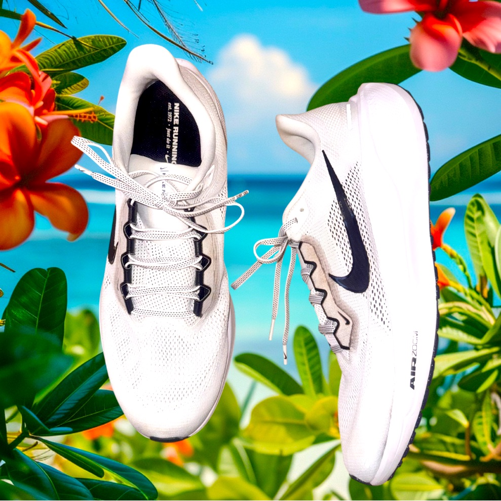 Nike Shoes | Wrn 2x Nike Pegasus 41 White Running Tennis Shoes Men’s Size 14 | Color: Black/White | Size: 14