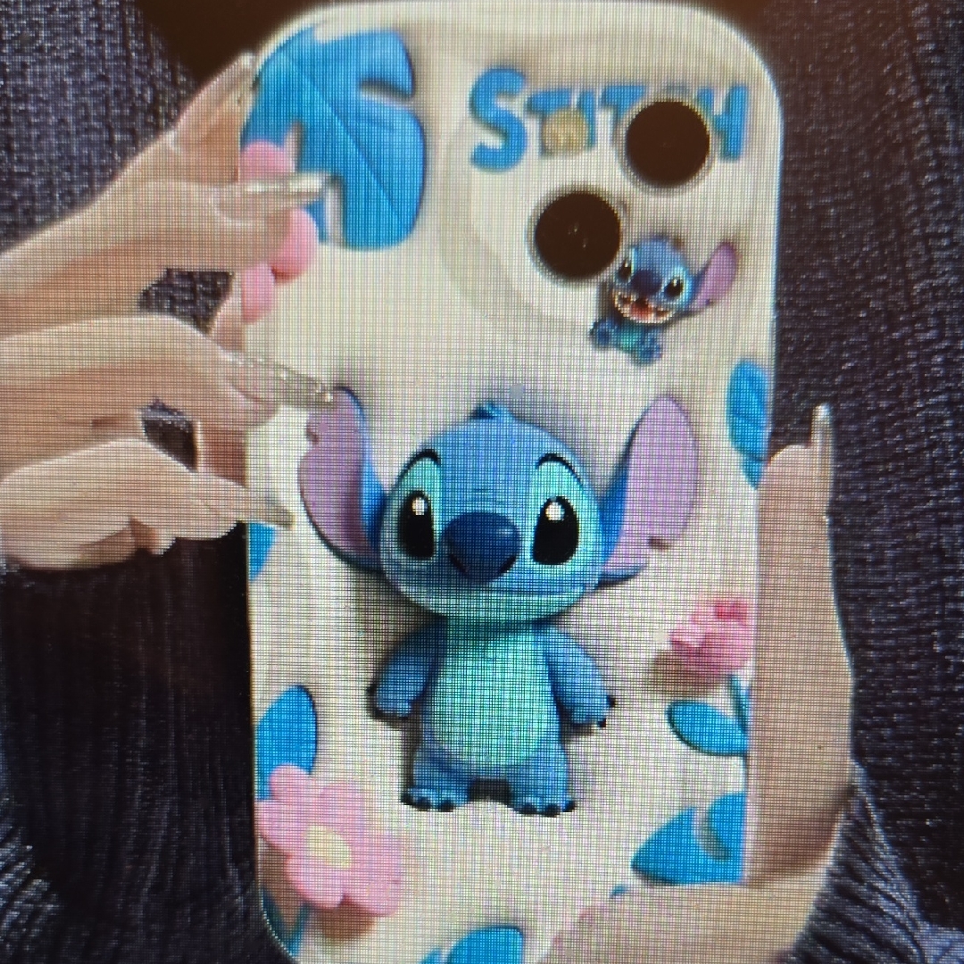 Disney Cell Phones & Accessories | Disney Stitch Phone Case - Blue And Pink I Phone 16 Nwt | Color: Blue/Pink | Size: Os