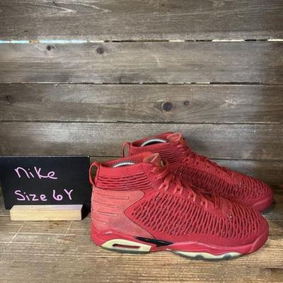 Nike Shoes | Childrens Kids Nike Jordan Elevation 23 Flyknit Basketball Shoes Sneakers 6 Y | Color: Red | Size: 6b