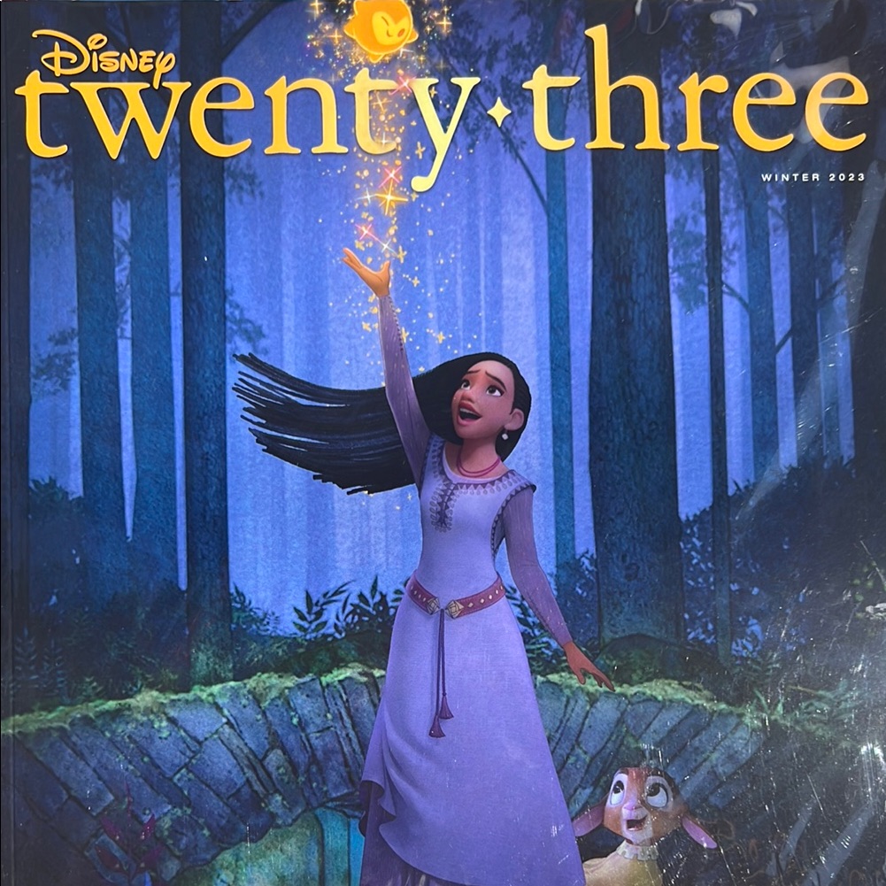 Disney Other | Disney Twenty Three Magazine With Purple And Blue Cover | Color: Purple | Size: Os