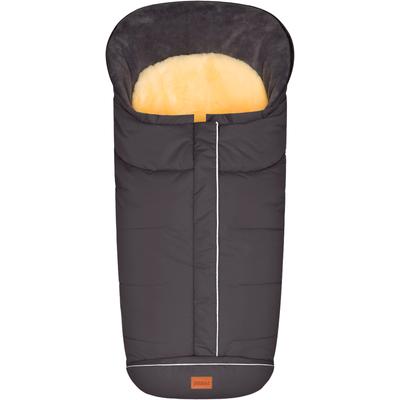 Fußsack FILLIKID "Nanga Lammfell, Winterfußsack", Baby, grau, Polyester, Lammfell, Fußsäcke Image