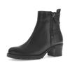 Stiefelette GABOR "St. Tropez", Damen, Gr. 38, schwarz, Kalbsleder, unifarben, klassisch, Schuhe