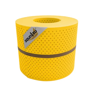 zaun|zu® Sichtschutz PP Premium Gelocht 15 Prozent Streifen Gelb 26m Image