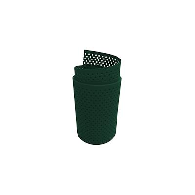 zaun|zu® Sichtschutz PP Premium Gelocht 15 Prozent Streifen Grün 2,55m Image