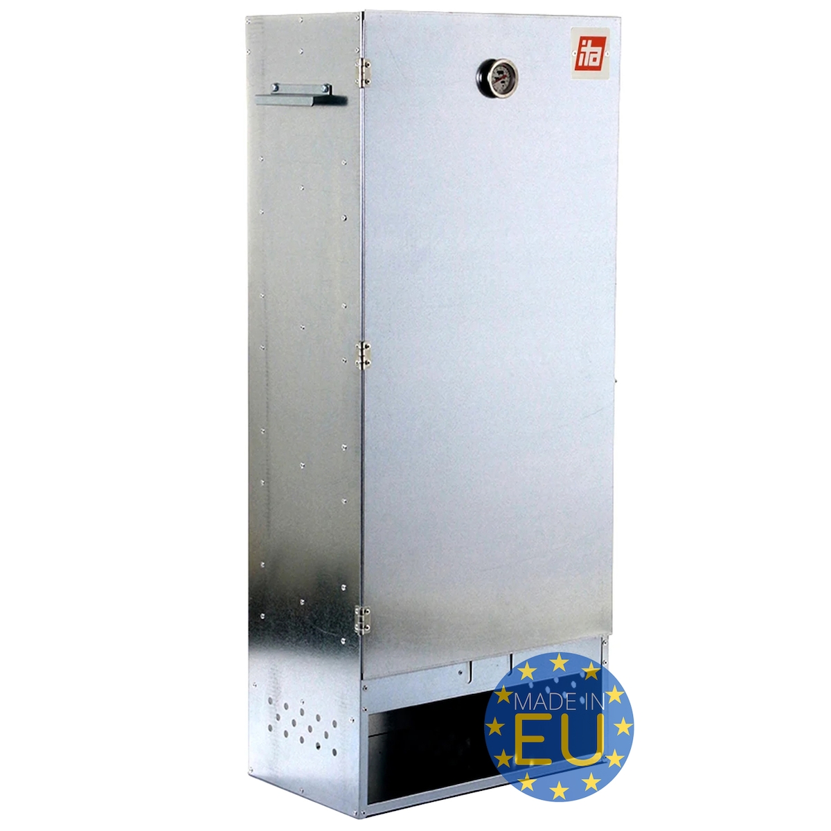 Räucherofen 7004 - 111x29x47 cm - Premium XXL Räucherschrank - Edelstahl - Smoker mit Thermometer Image