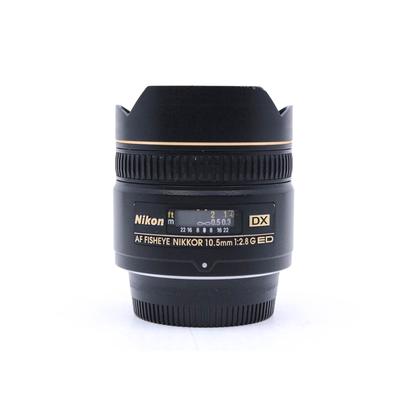 Used Nikon AF Nikkor DX 10.5mm f/2.8G ED Fisheye