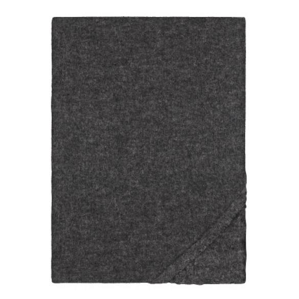 biberna Spannbetttuch Melange uni titanium, 1x 140x200 cm - 160x200 cm Image