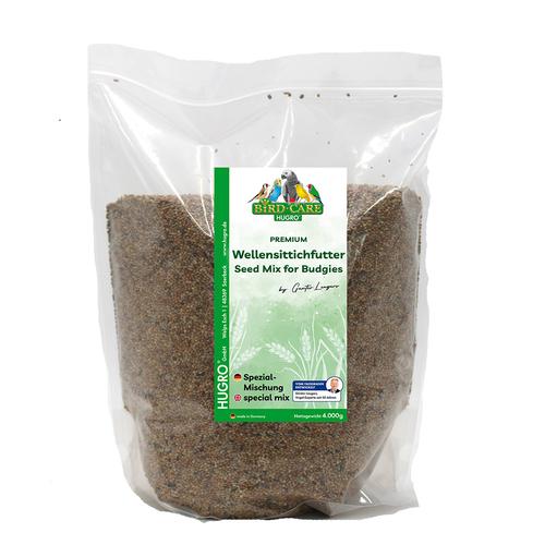 Lot économique : 2 x 4 kg nourriture pour perruches « Super » Hugro