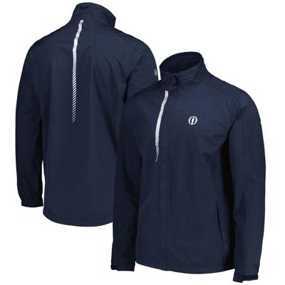 Die Open Abacus Links Regenjacke – Marineblau Image