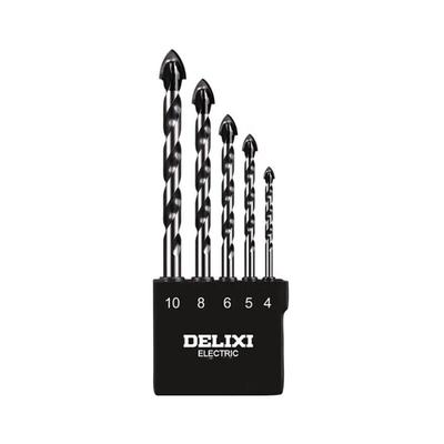 Bluedeer - delixi dds P3 5-teiliger Fliesenbohrer-Set – Diamantbeschichtete Bohrer für Fliesen, Image
