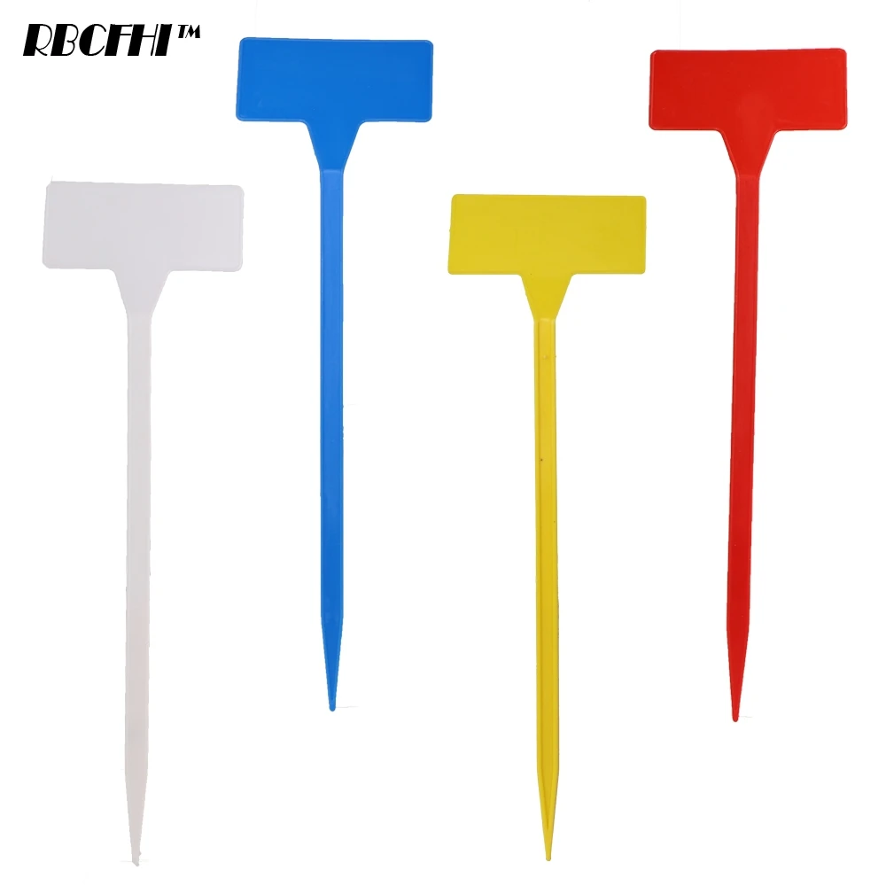 31 x 9 x 4,5 cm Garten-Pflanzenetiketten aus Kunststoff, wasserfest, für den Garten, langlebig, für Kinderzimmer, Blumen, Markierungen, Kräuter, Schilderklassifizierung Image