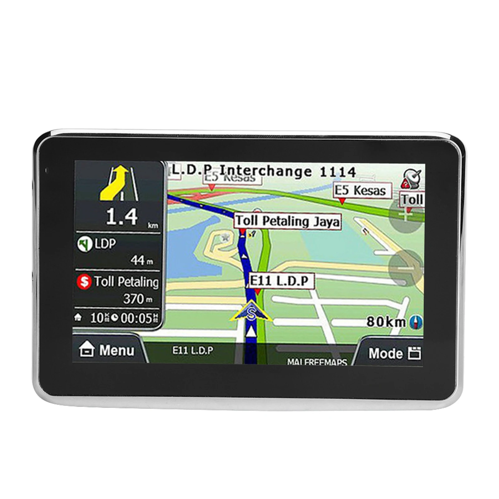 5 Zoll GPS-Navigation 5 Zoll Autonavigator GPS-Navigation DDR256M 8G MP3 FM Europa Karte 1 GPS-Navigator