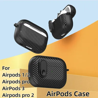 Silikon-Kopfhörer hüllen Kopfhörer-Schutzhülle stoßfest für Apple Airpods1/2 oder Airpods Pro oder Airpods 3 oder Airpods Pro 2 Image
