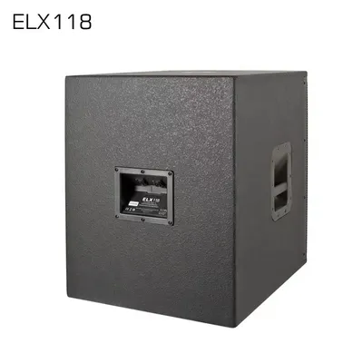 ELX118 Einzelner 18-Zoll-Subwoofer, passiver Lautsprecher, 800 W Pa-Lautsprecher