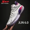 XTEP JLIN 6 Professionelle Männer Basketball Schuhe Carbon Platte Kampf Training Sport Schuhe Männlichen Turnschuhe Outdoor Schuhe 975319120001
