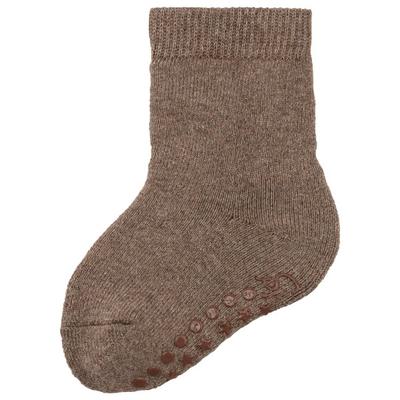Sterntaler - Kid's ABS Woll-Socken Uni - Hüttenschuhe 27/28 | EU 27-28 braun Image