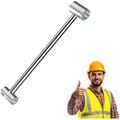 Strumento di regolazione della cerniera della porta, chiave di regolazione dello spazio per cerniere da 14-19 mm/23-25 mm, strumento di regolazione della cucitura a doppia testa per la riparazione del