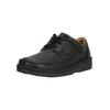 Schnürschuh CLARKS "Nature X Ease", Herren, Gr. 43, schwarz, Leder, elegant, Schuhe, mit dämpfender Sohle