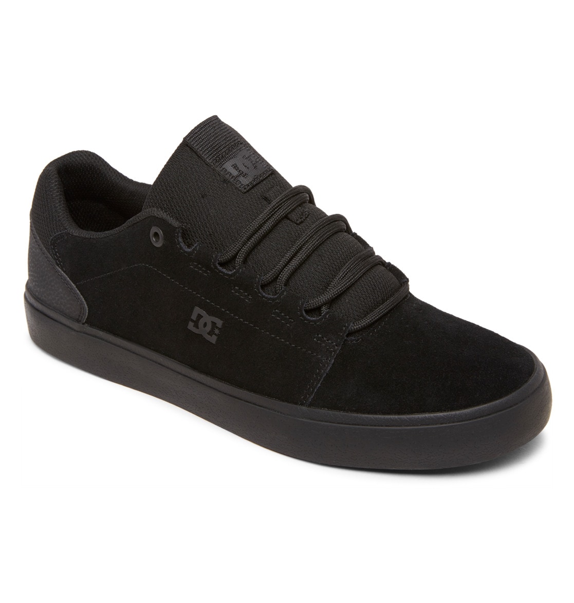 Sneaker DC SHOES "Hyde", Herren, Gr. 8(40,5), grün (schwarz olive), Obermaterial:Obermaterial: Leder [Kuh] / Futter: Textil / Außensohle: Gummi;, Schuhe Sneaker