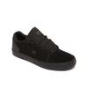 Sneaker DC SHOES "Hyde", Gr. 11(44,5), grün (schwarz olive), Obermaterial: Leder [Kuh] / Futter: Textil / Außensohle: Gummi, Schuhe