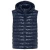Steppweste TOMMY HILFIGER CURVE "CRV LW PADDED SLIM VEST", Damen, Gr. 54, blau (schwarz night navy), Steppware, Obermaterial: 100% Nylon. Futter: 100% Polyamid. Wattierung: 100% Polyester, unifarben, casual, slim fit, Westen, in großen Größen, mit...