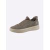Sneaker JANA, Damen, Gr. 41, grau (taupe), Synthetik, sportlich, Schuhe