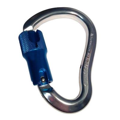 HONEYWELL MILLER 17D-3-Z7/ Carabiner, Twist Lock, Pear, 3/4 in Gate Opening,