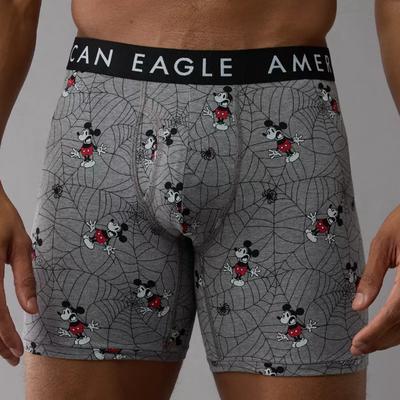 American Eagle Outfitters Underwear & Socks | American Eagle Outfitters Men's Classic Boxer Brief New Size Xl | Color: Black/Gray | Size: Xl
