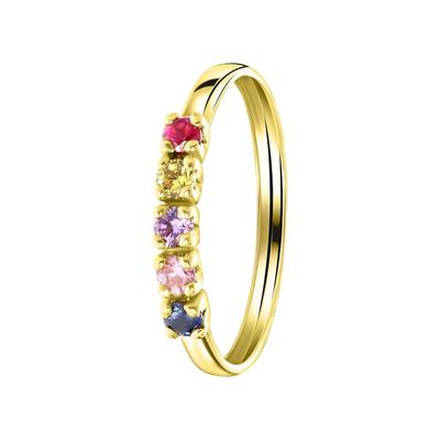 Lucardi Ringe 585 Gold - goldfarbig 49mm Damen Image