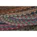 Green 24 x 0.5 in Indoor Area Rug - Colonial Mills Rustica Hand-Braided Wool Grecian Area Rug Wool | 24 W x 0.5 D in | Wayfair RU60R024X084