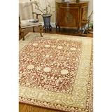 White 72 x 0.5 in Area Rug - Charlton Home® Braxtan Sik Road Hand-Tufted Wool Ivory Area Rug Wool | 72 W x 0.5 D in | Wayfair