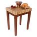 John Boos American Heritage Prep Table Wood in White/Brown | 36 H x 30 W x 24 D in | Wayfair CU-CB3024-AL