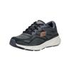 Sneaker SKECHERS "Skechers Sneaker Lederimitat/Mesh", Herren, Gr. 41, blau (dunkelblau), Lederimitat, Textil, casual, Schuhe
