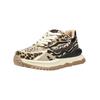 Sneaker BLOWFISH "Blowfish Sneaker Lederimitat/Textil", Damen, Gr. 39, schwarz (braun, schwarz), Lederimitat, Textil, casual, Schuhe