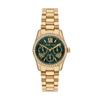 Quarzuhr MICHAEL KORS "LEXINGTON", gelbgoldfarben, Armbanduhren, Damen, Armbanduhr, Damenuhr, Edelstahlarmband, analog, Tag, Wochentag