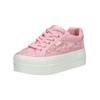 Plateausneaker BUFFALO "Buffalo Sneaker Textil", Damen, Gr. 38, pink, Textil, casual, Schuhe