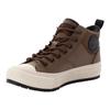 Sneaker CONVERSE "CHUCK TAYLOR ALL STAR MALDEN STREET WATERPROOF BOOT", Gr. 44, grounded, schwarz, by the campfire, Synthetik, sportlich, Schuhe, wasserddicht