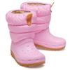Winterboots CROCS "CLASSIC NEO PUFF BOOT T", Kinder, Gr. 22, rosa, Croslite, Nylon, casual, Schuhe, Snowboots, Winterstiefel zum Schlupfen