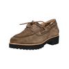 Mokassin PAUL GREEN "Paul Green Halbschuhe Veloursleder", Damen, Gr. 42, erde, Veloursleder, casual, Schuhe