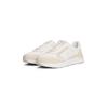 Keilsneaker TOMMY HILFIGER "CASUAL FASHION RUNNER LTR", Damen, Gr. 39, beige (beige, weiß), Nappaleder, sportlich, Schuhe, Freizeitschuh, Halbschuh, Schnürschuh mit TH-Hardcover-Logo