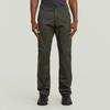 Chinohose G-STAR "Mosa Straight Chino", Herren, Gr. 32, Länge 32, grau (asfalt), Web, Obermaterial: 97% Baumwolle, 3% Elasthan, unifarben, casual, straight fit lang, Hosen, mit geradem Bein