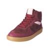 Sneaker RICOSTA "Ricosta Sneaker Veloursleder", Gr. 35, rot (bordeaux), Veloursleder, casual, Schuhe