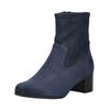 Stiefelette CAPRICE "Caprice Stiefelette Veloursleder", Damen, Gr. 38, blau (navy), Veloursleder, casual, Schuhe