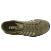 Sneaker K-SWISS "COURT TIEBREAK II SDE", Gr. 46, burnt olive, schwarz coffee, alfalfa, Leder, sportlich, Schuhe