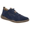 Slipper JOSEF SEIBEL "Wynona 01", Damen, Gr. 42, blau (dunkelblau), Veloursleder, casual, Schuhe, Schnürschuh, Komfortschuh mit Wechselfußbett und Weite G