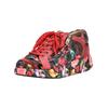 Sneaker LAURA VITA "LAURA VITA Sneaker Leder/Textil", Damen, Gr. 37, rot, Leder, Textil, casual, Schuhe
