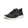 Sneaker SKECHERS "Skechers Sneaker Textil", Damen, Gr. 42, schwarz, Textil, casual, Schuhe